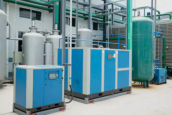 High temperature freeze dryer for PET bottle blowing air treatment system