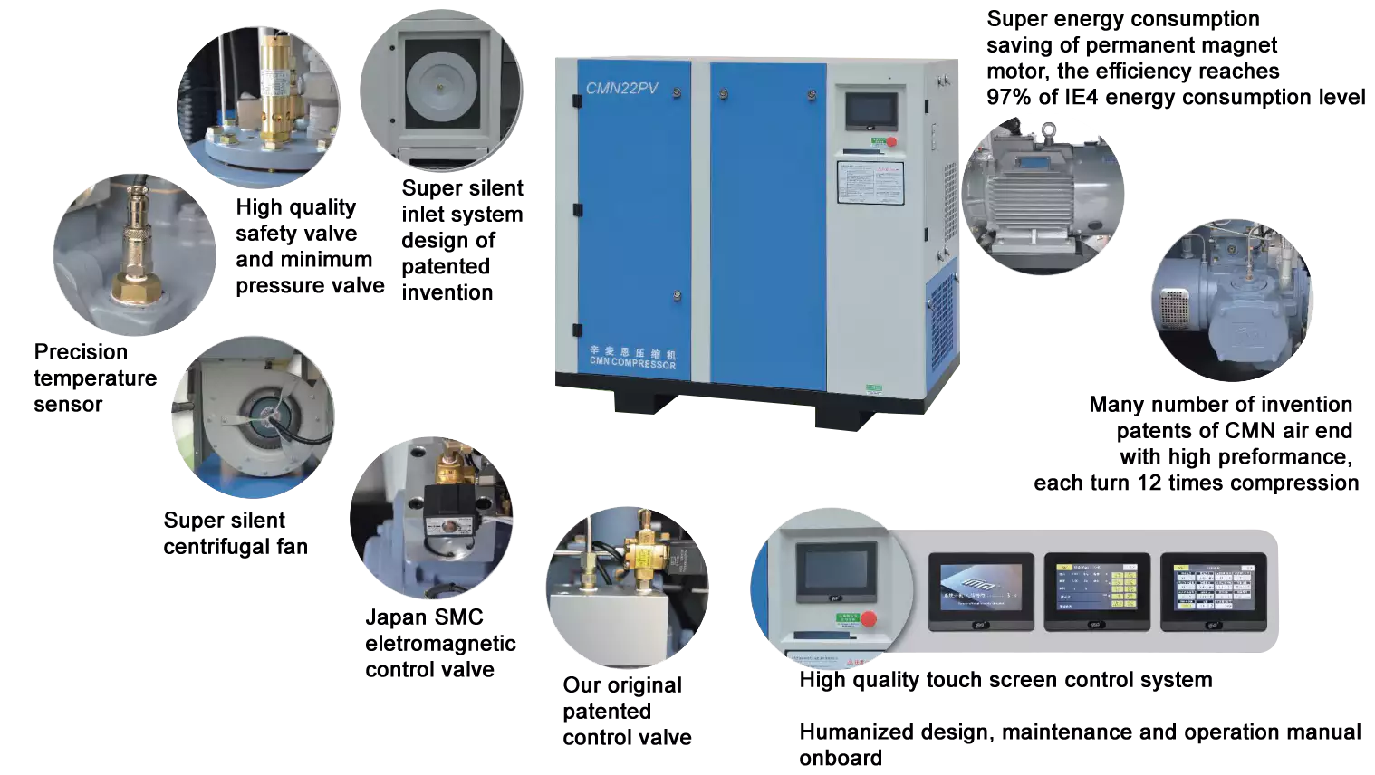 Micro oil air compressor troubleshooting for PET bottle production problems